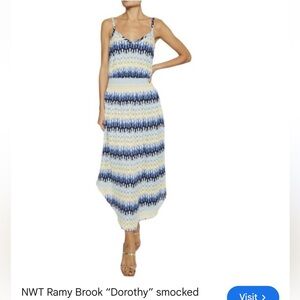 Dorthy Smocked Waist Dress small